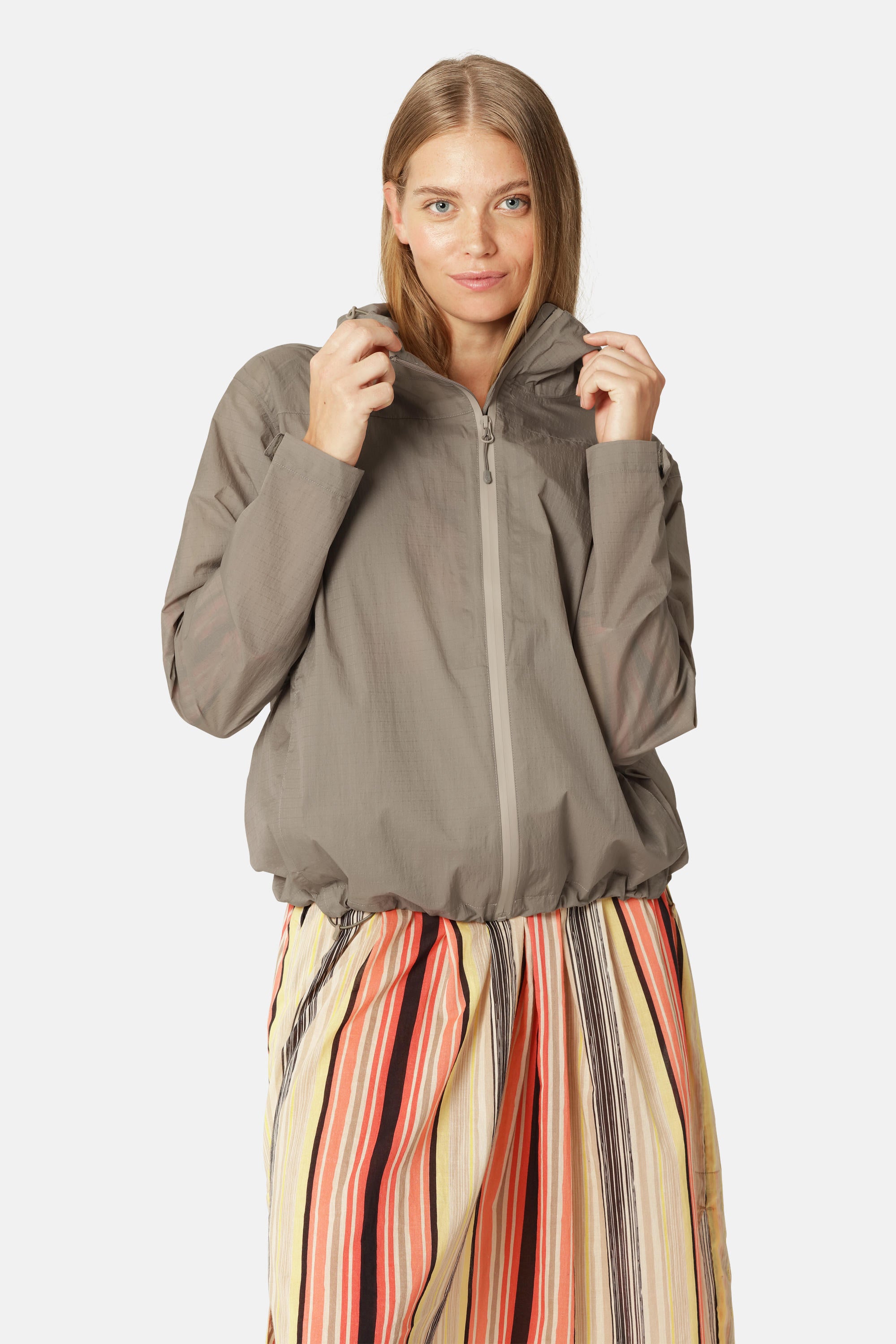 Windbreaker Regnjakke - Greige